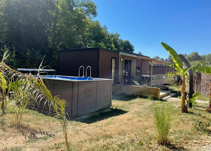 Vinea Cottages - Hebergements Touristiques, Terrasse Et Piscine Privative